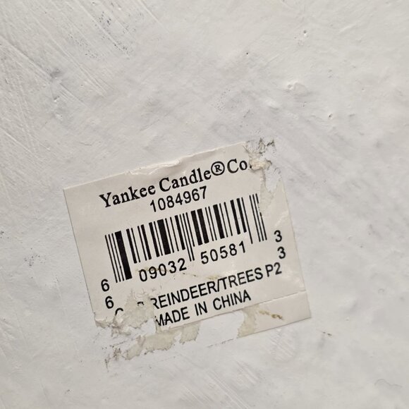 yankee candle Holder 4in Candle Christmas Holiday Reindeer - Picture 5 of 9